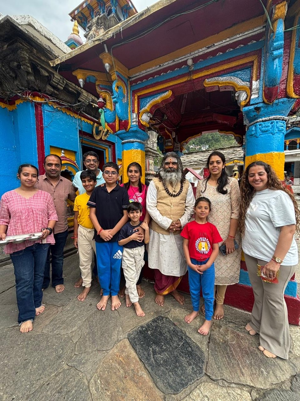 Guests at the sanctum